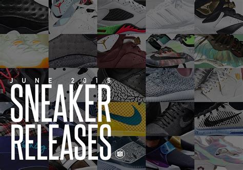 June 2015 Sneaker Releases 